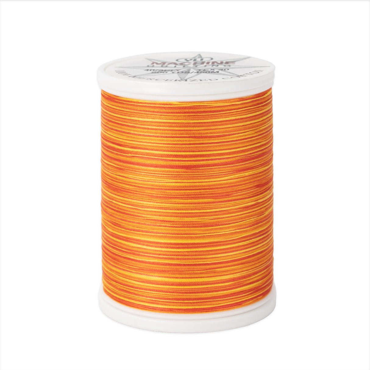 machine quilting thread 40 wt cotton v75 california poppies 500 yd spool
