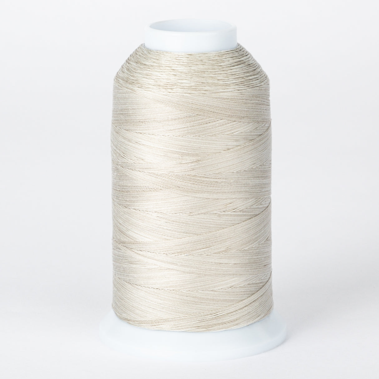 cone of majestic cotton quilting thread #405 platinum