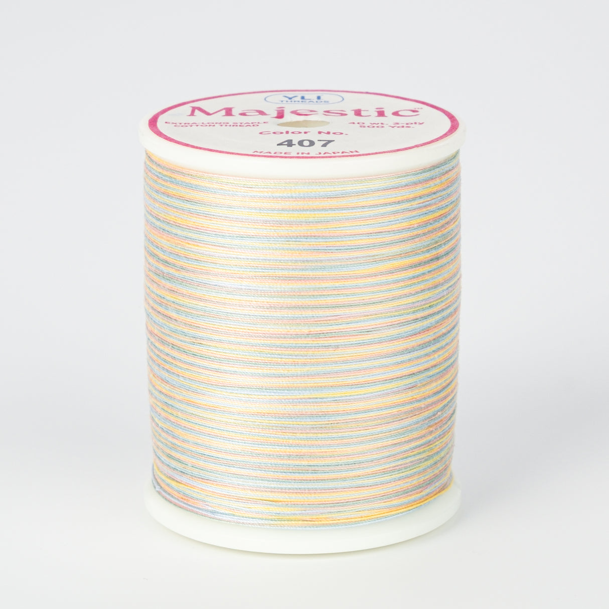 spool of majestic cotton quilting thread #407 sweet dreams