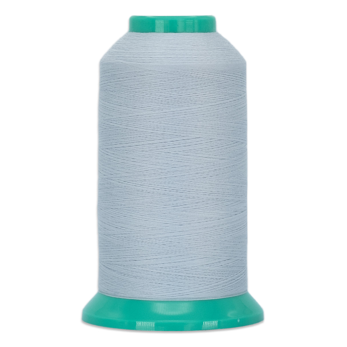 Perfection 50 wt. polyester quilting thread in Silver on 3,000 yd cone