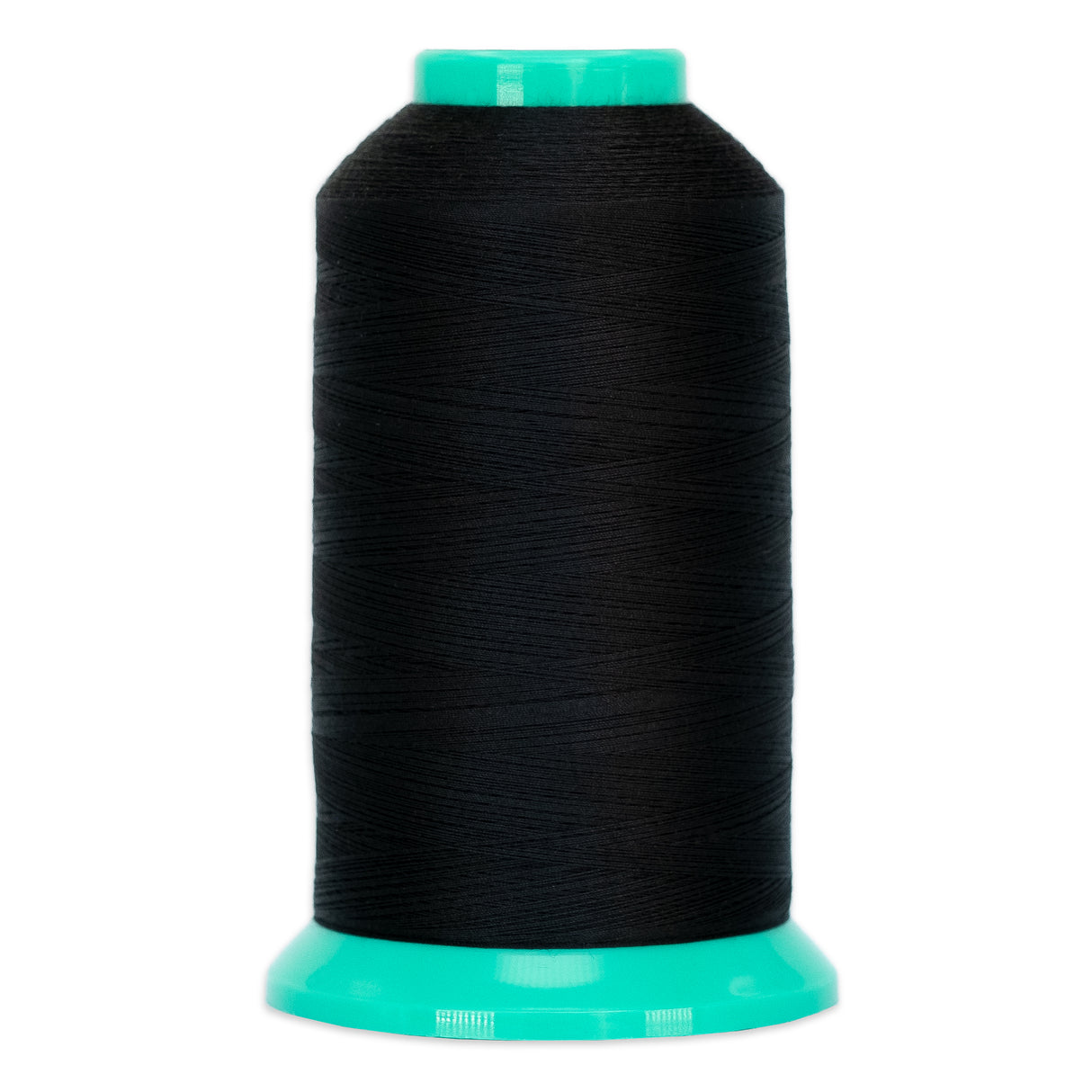 Perfection 50 wt. polyester quilting thread in Black on 3,000 yd cone