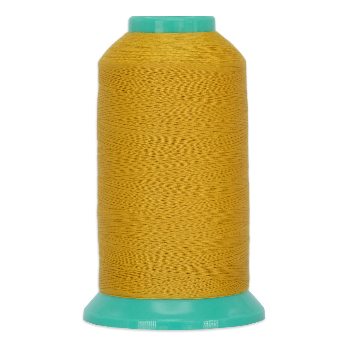 Perfection 50 wt. polyester quilting thread in Gold on 3,000 yd cone