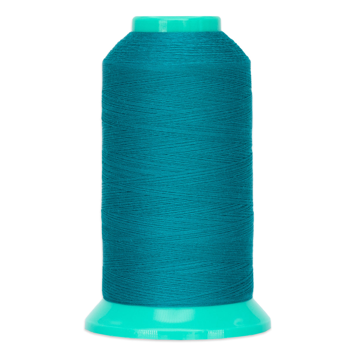 Perfection 50 wt. polyester quilting thread in Peacock on 3,000 yd cone