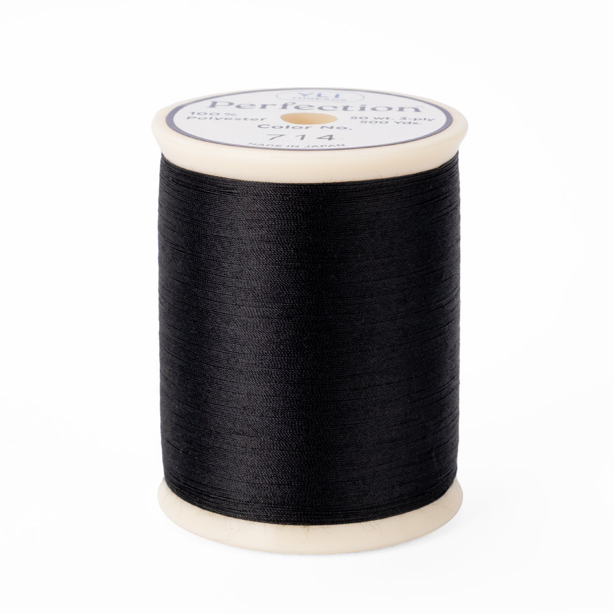 spool of perfection black #714 polyester thread