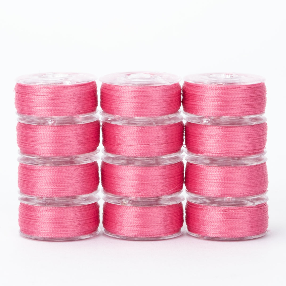 precision polyester thread l style prewound bobbins #215 love dozen pack