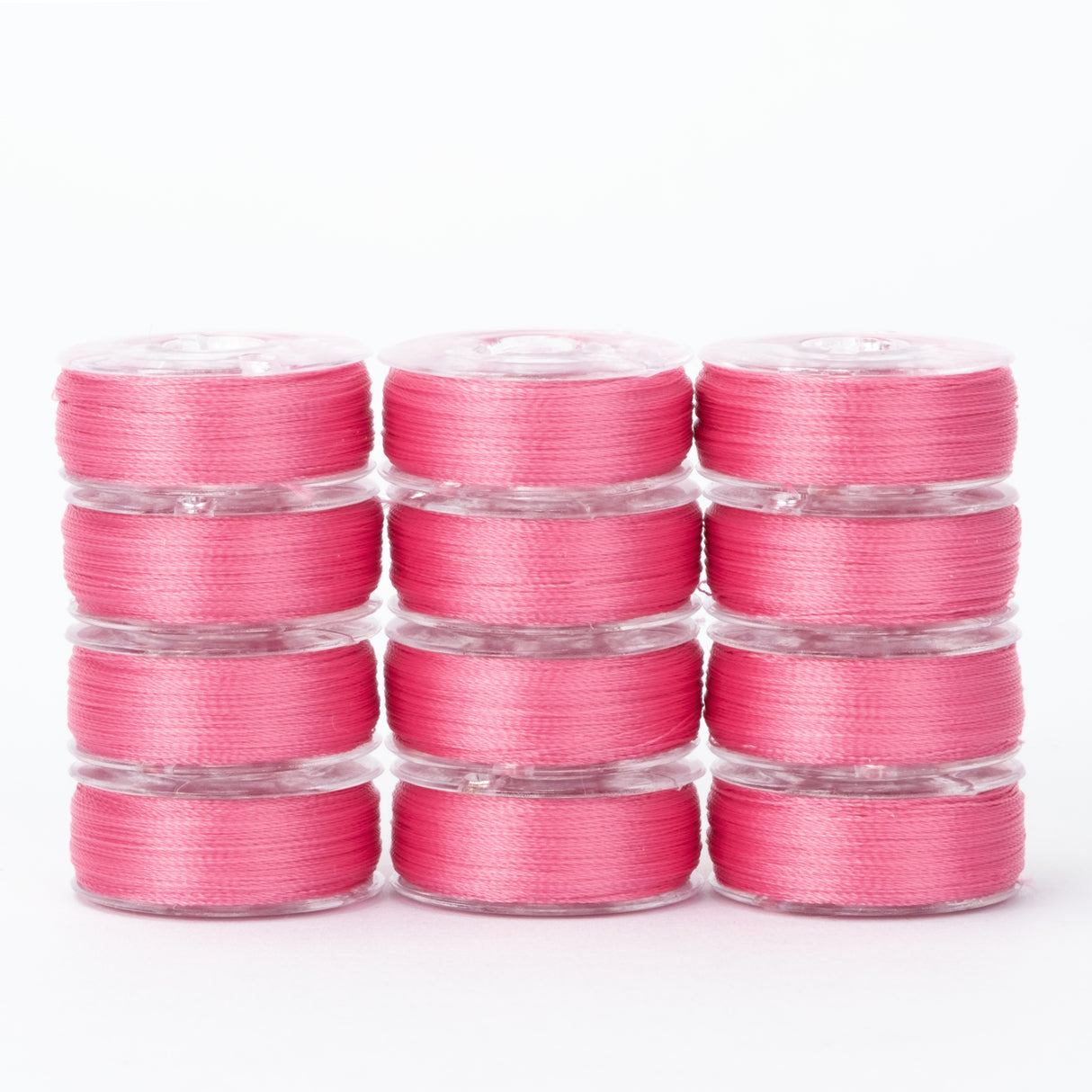 precision polyester thread class 15 prewound bobbins #215 love dozen pack