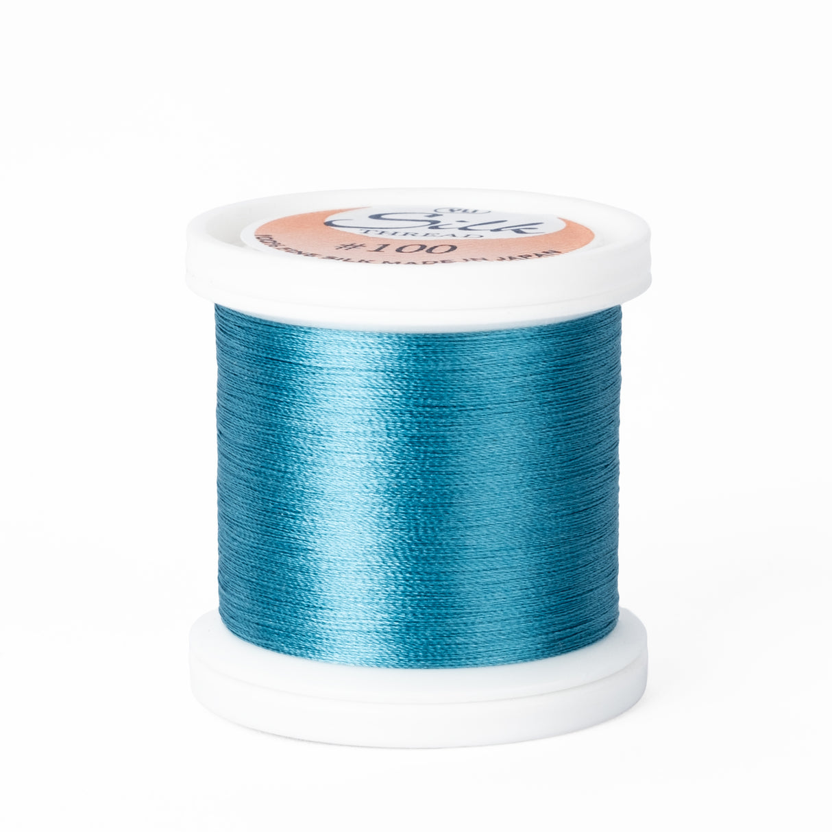 yli threads silk thread 100 wt 246 sky blue spool quilting thread