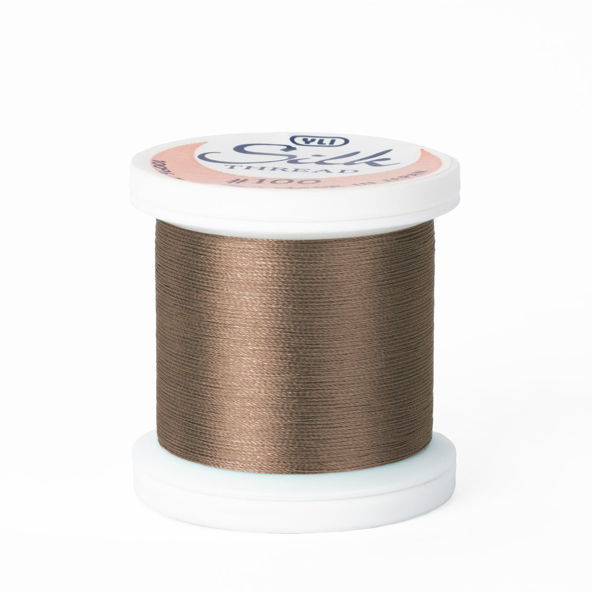 yli threads silk thread 100 wt 254 light taupe spool quilting thread