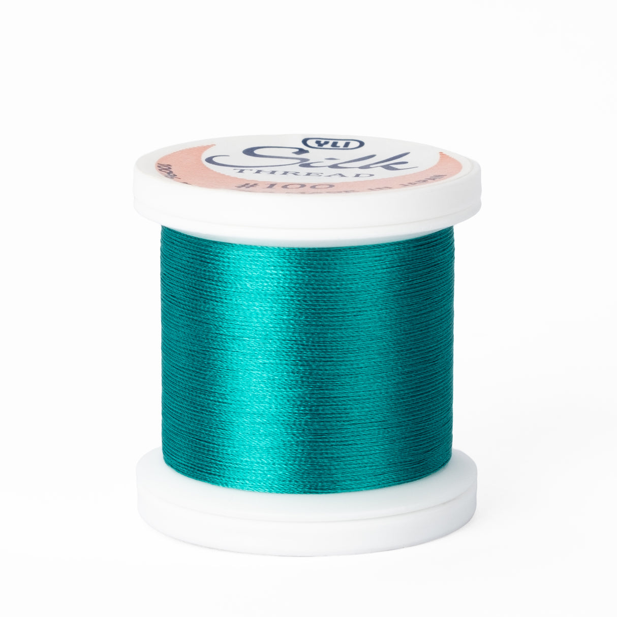 yli threads silk thread 100 wt medium sea green 255 spool quilting thread