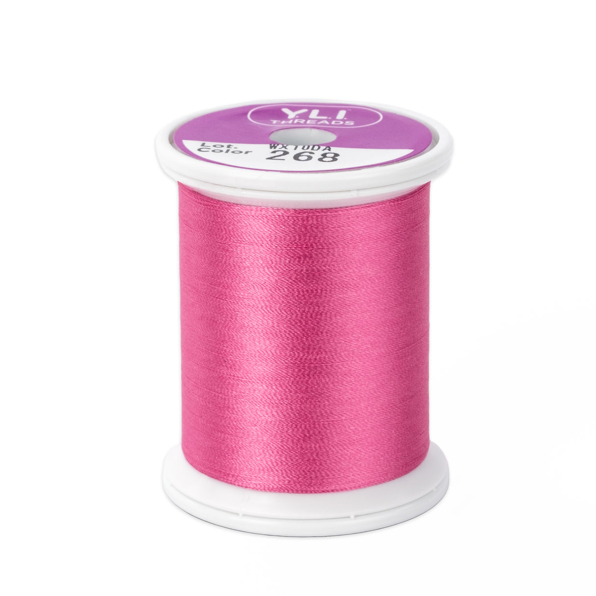 yli threads silk thread 100 wt 268 rose quilting thread