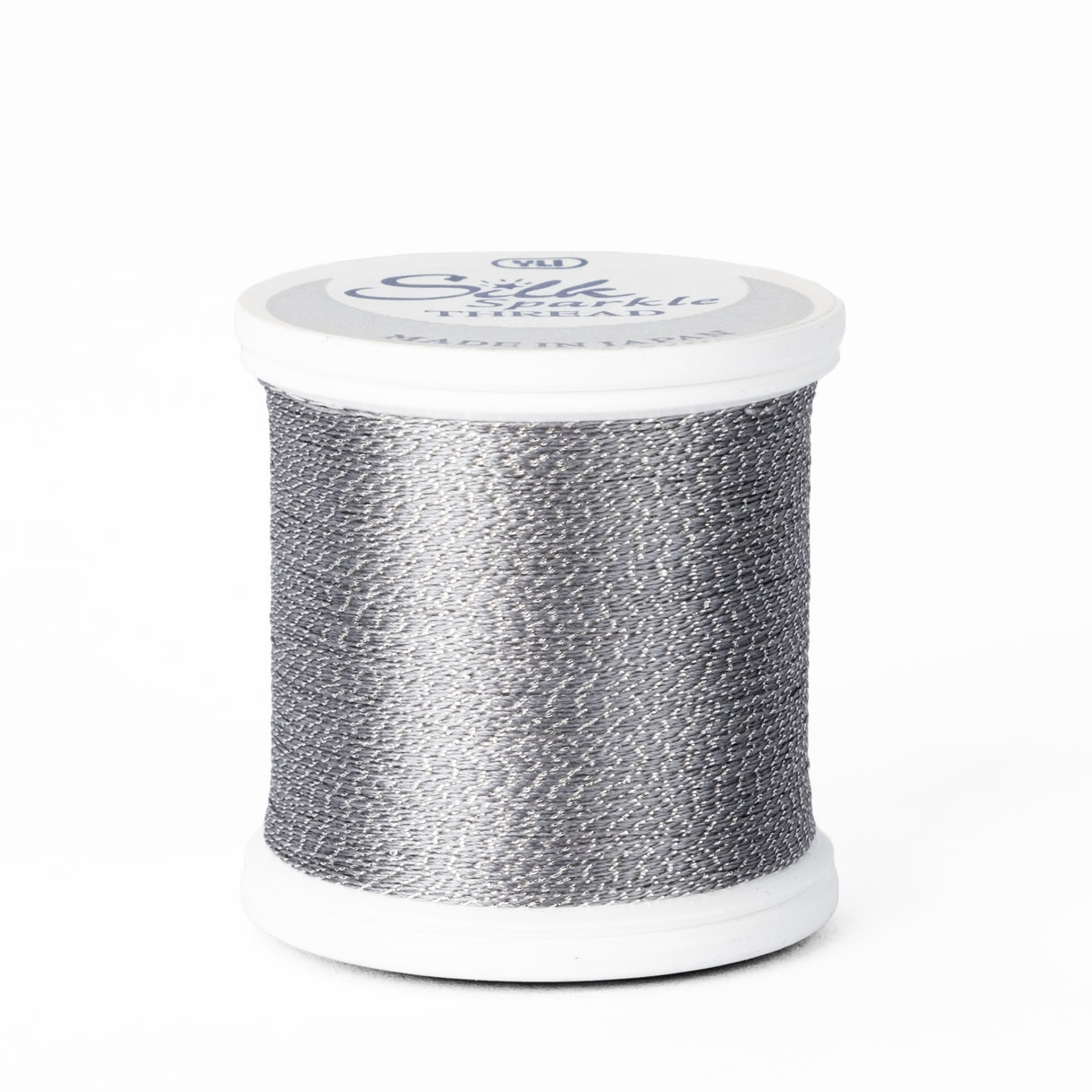 yli threads silk thread 100 wt s32 silver sparkle spool quilting thread