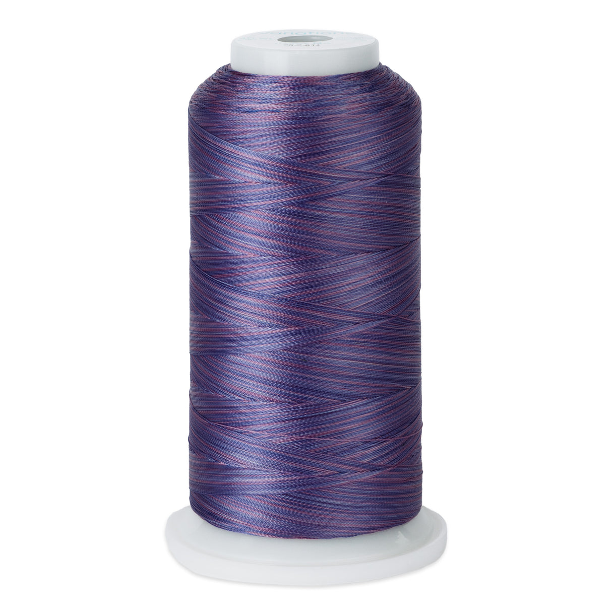 variegated purples polyester embroidery and quliting thread