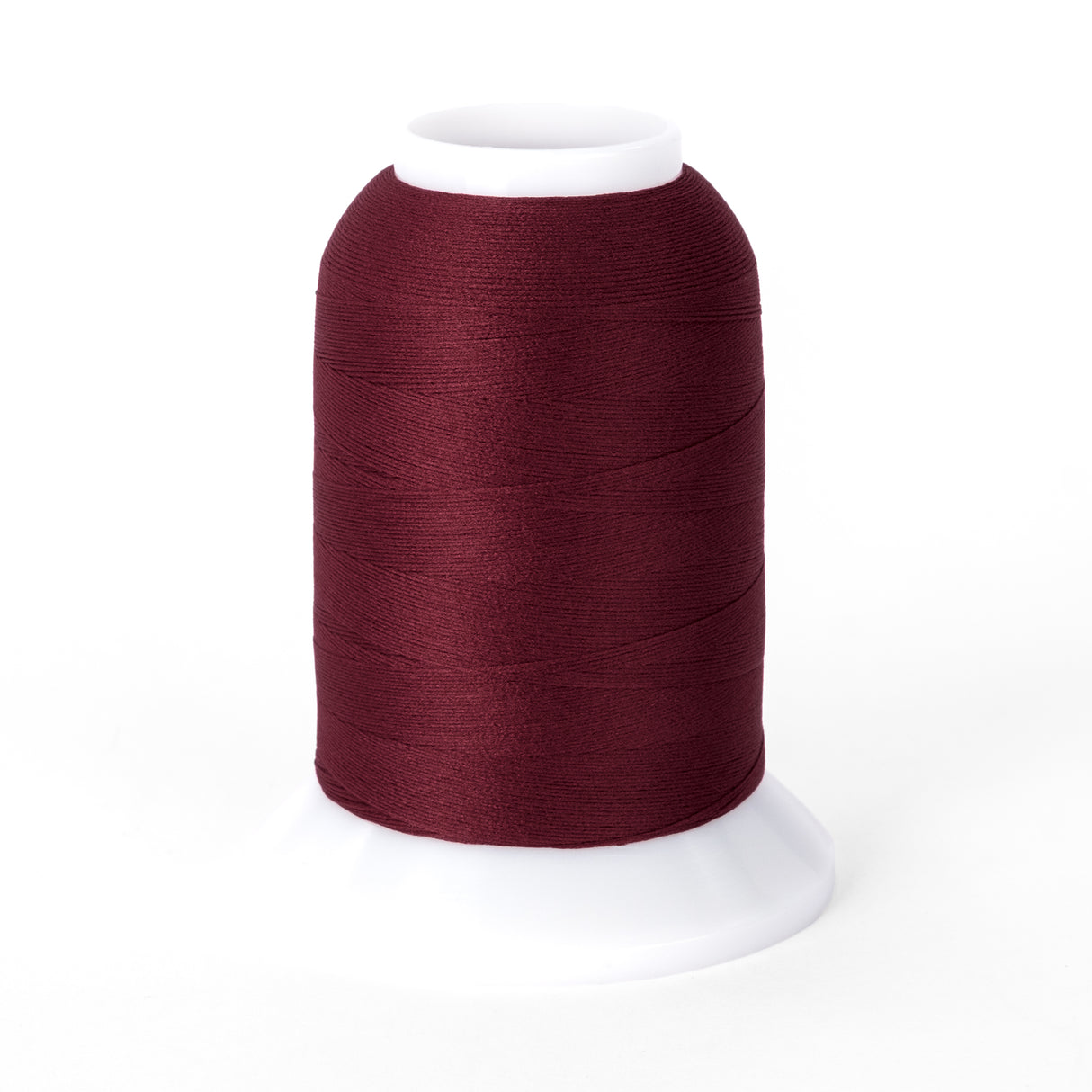 yli threads woolly nylon mini cone burgundy 024 serger thread
