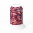 yli threads woolly nylon mini cone red variegated 105 serger thread
