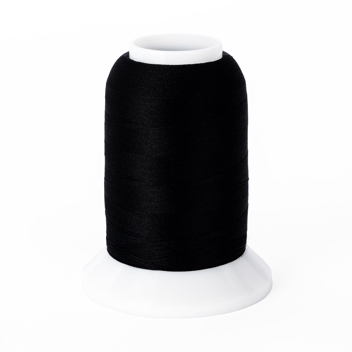 yli threads woolly nylon mini cone black BLK serger thread
