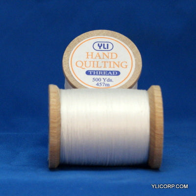 Cotton Hand Quilting Thread 3-Ply 500yd Natural - 758549160001