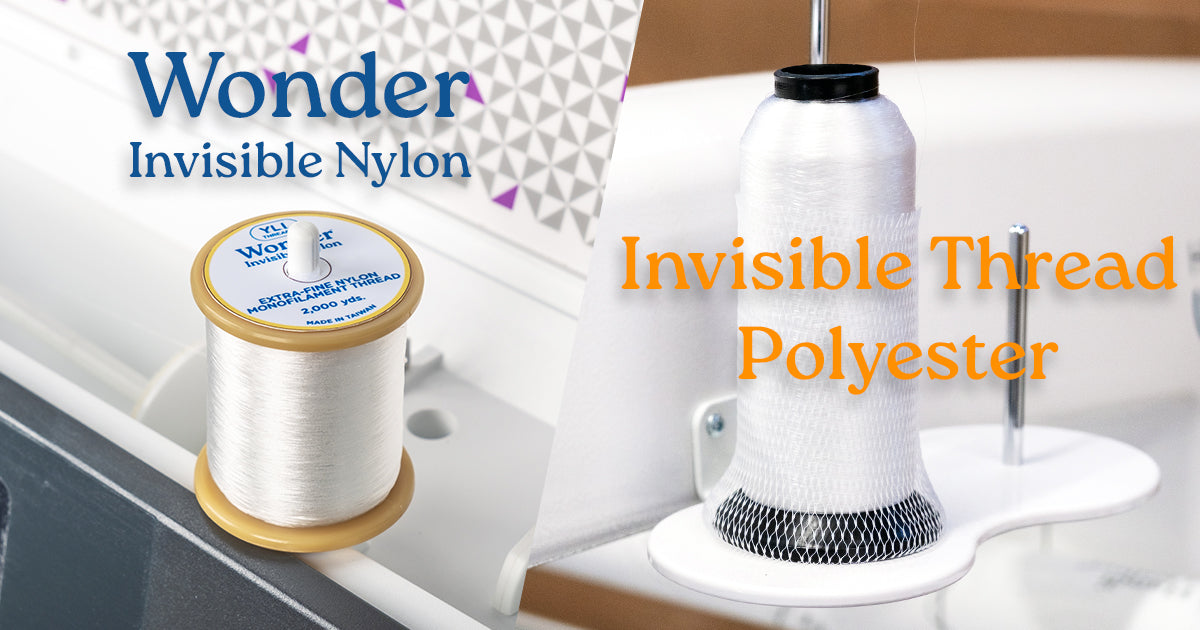 Invisible & Monofilament Thread for Quilting and Appliqué | YLI