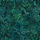 Copper Mountain Batiks 1400-22288-744 Green/Blue