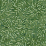 Designer Palette Print Batiks Leafy Green