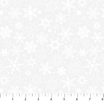 White tonal snowflakes. Basically Black and White by Patrick Lose