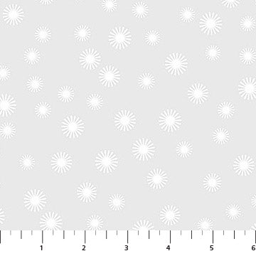 White tonal starbursts. Basically Black and White by Patrick Lose