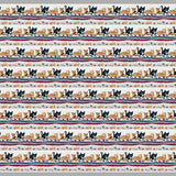 Quilted Kitties Gray Multi