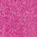 Love & Kisses Batiks Raspberry