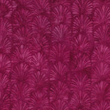 Sunset Plumes Batiks Raspberry