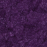 Passion Petals Batiks Aubergine