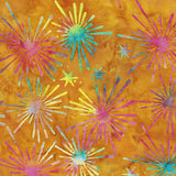 Twilight Glow Batiks Cheddar
