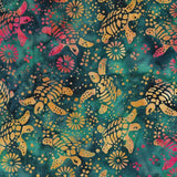Island Zest Batiks 112416975 Teal Bermuda