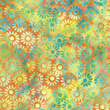 Daisy May Batiks 112431897 Multi Orange Yellow