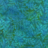 Floral Fun Batiks 112435950 Teal Cerulean