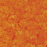 Batiks Painted Blossoms Poppy