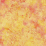 Batiks Painted Blossoms Tangerine