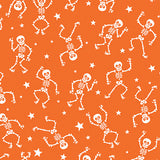 Glow-O-Ween Glowing Skeletons Orange