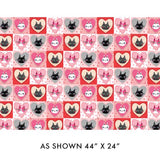 PurrFect Cats Cats & Hearts Pink