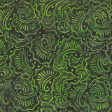 Batiks Green D