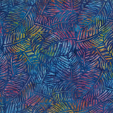Batiks Navy Multi A