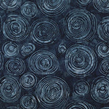 Plum Bouquet Batiks 1400-22294-444 Dark Blue