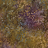 Plum Bouquet Batiks 1400-22296-247 Dark Brown