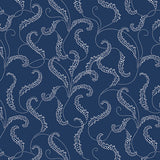 Classic Keepsakes in Blue 14653-55 Filigree Scroll Navy Blue
