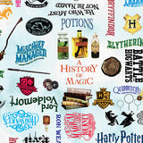 Harry Potter 15214-05 Words Sky Blue