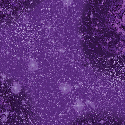Purple with swirling starry skies. Magical Basics is a spellbindi