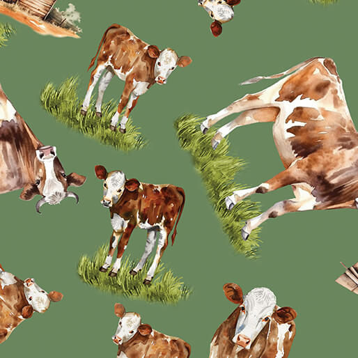 Green Acres is full of charming, country-inspired fabrics that ce
