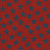 American Spirit Houndstooth Stars Red