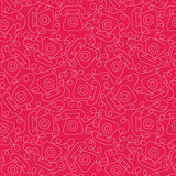 Happy Notes 16436-22 Tring a Ling Dark Pink