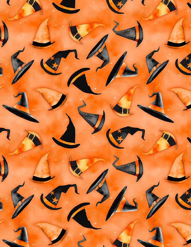 Spooky Tails by Nancy Mink features curious cats perched among pu