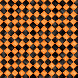 Spooky Tails Harlequin Texture Orange Skinny Bolt