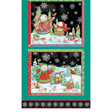 Snow Joy by artist Debi Hron truly captures the playful spirit of